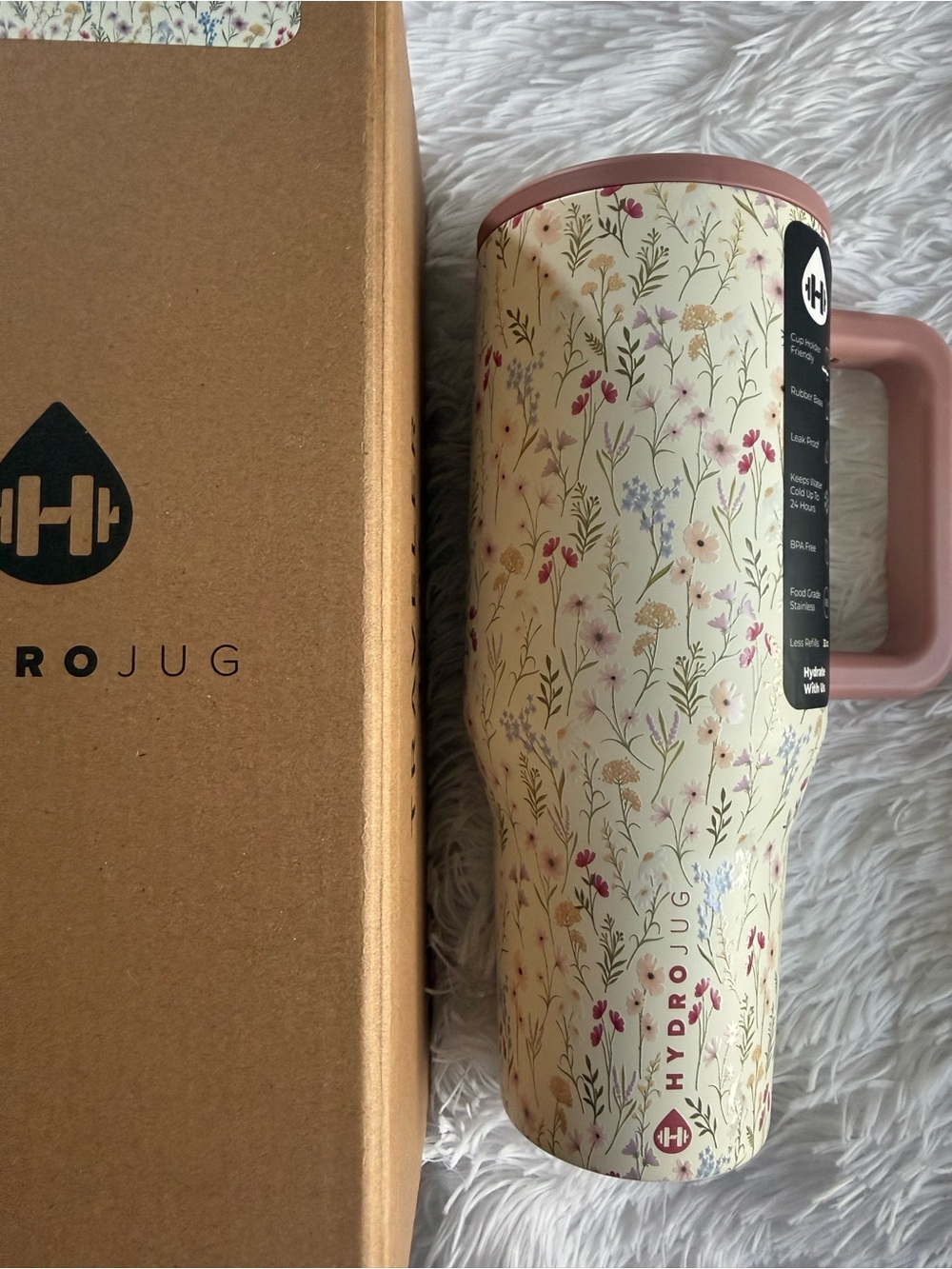HydroJug wildflower 32 oz traveler